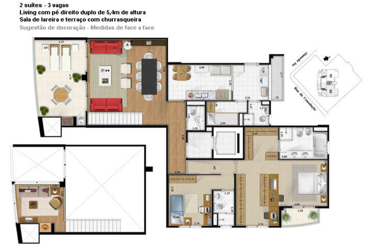 Apartamento à venda com 3 quartos, 151m² - Foto 6