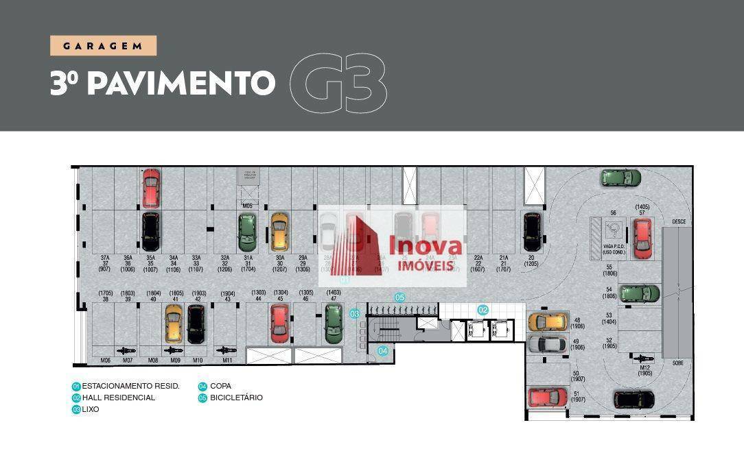 Apartamento à venda com 3 quartos, 85m² - Foto 21