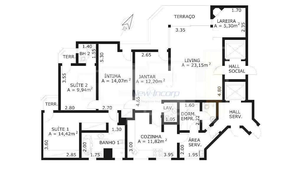 Apartamento à venda com 4 quartos, 152m² - Foto 35