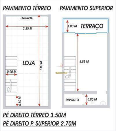 Loja-Salão à venda e aluguel, 67m² - Foto 9