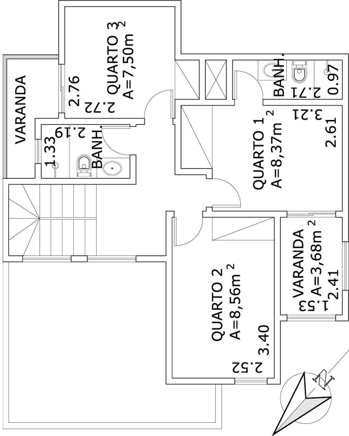 Apartamento à venda com 3 quartos, 76m² - Foto 2