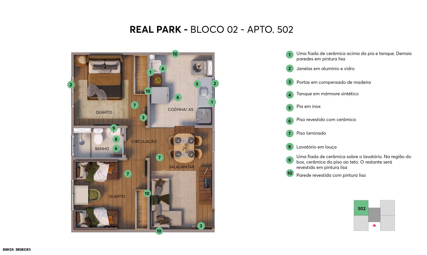 Apartamento à venda com 2 quartos, 43m² - Foto 14