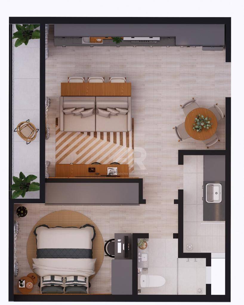 Apartamento à venda com 2 quartos, 49m² - Foto 6