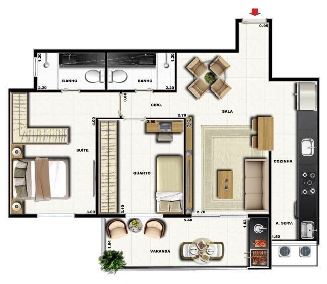 Apartamento à venda com 3 quartos, 82m² - Foto 30