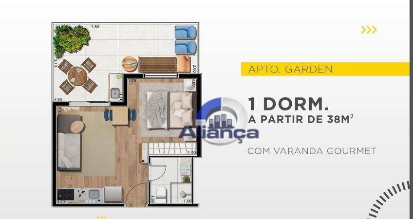 Apartamento à venda com 1 quarto, 30m² - Foto 19