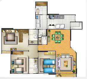 Apartamento à venda com 4 quartos, 127m² - Foto 8