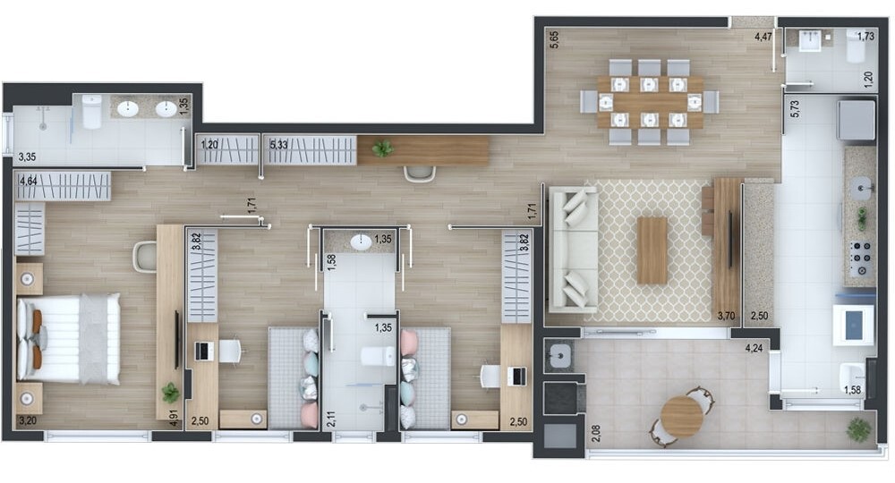 Apartamento à venda com 2 quartos, 9076m² - Foto 20