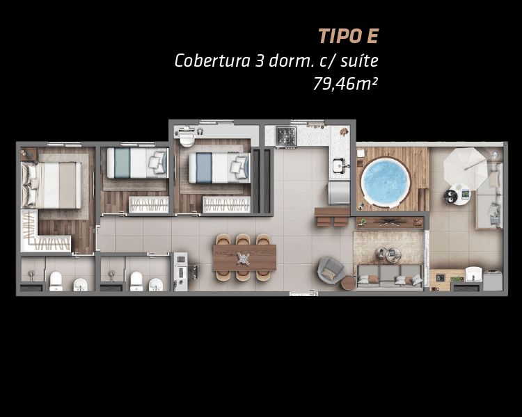 Apartamento à venda com 3 quartos, 129m² - Foto 31