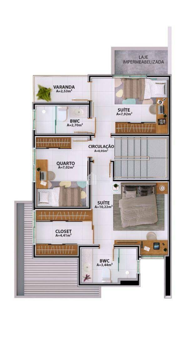 Casa de Condomínio à venda com 4 quartos, 102m² - Foto 4