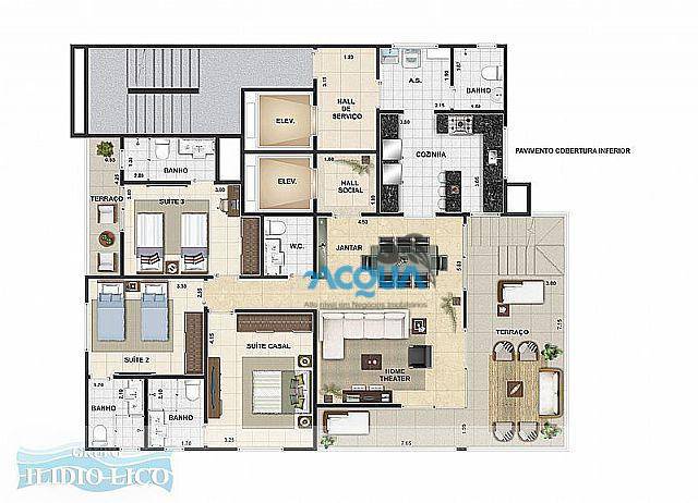 Apartamento à venda com 3 quartos, 145m² - Foto 24