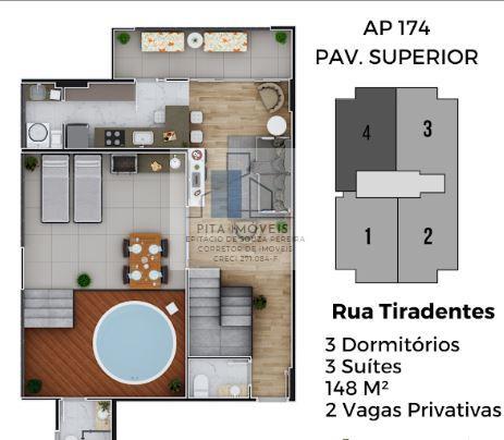 Apartamento à venda com 2 quartos, 87m² - Foto 26