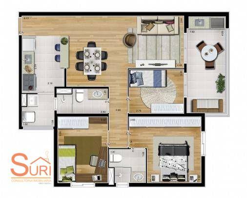 Apartamento à venda com 3 quartos, 84m² - Foto 65