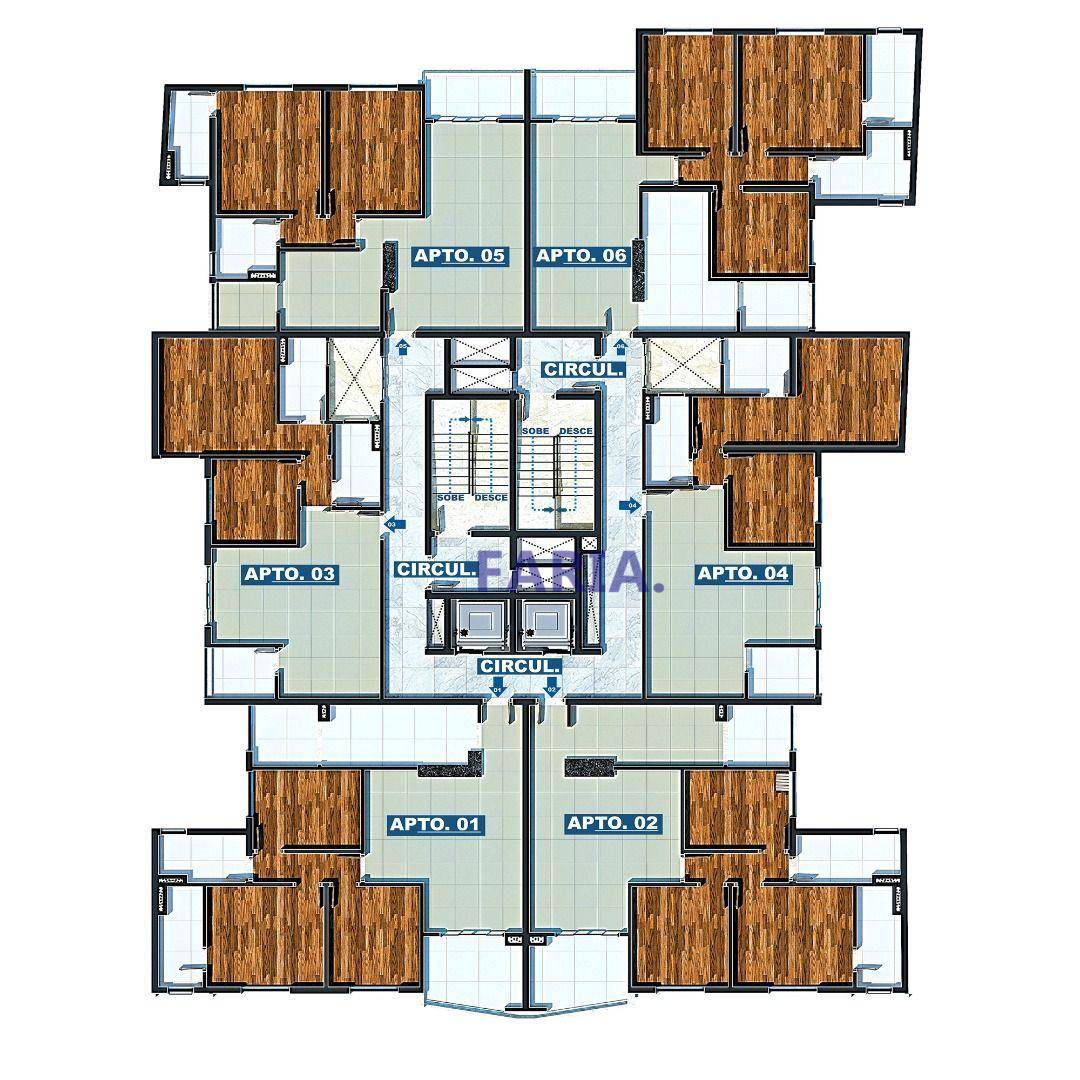 Apartamento, 3 quartos, 107 m² - Foto 3