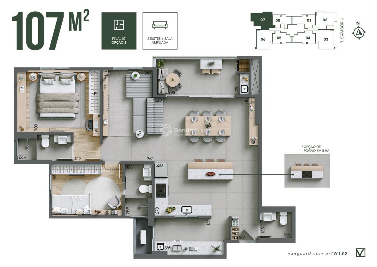 Apartamento à venda com 3 quartos, 70m² - Foto 18