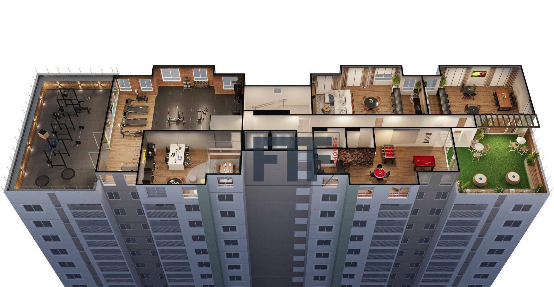 Apartamento à venda com 2 quartos, 51m² - Foto 18