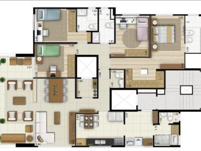 Apartamento à venda com 4 quartos, 161m² - Foto 6