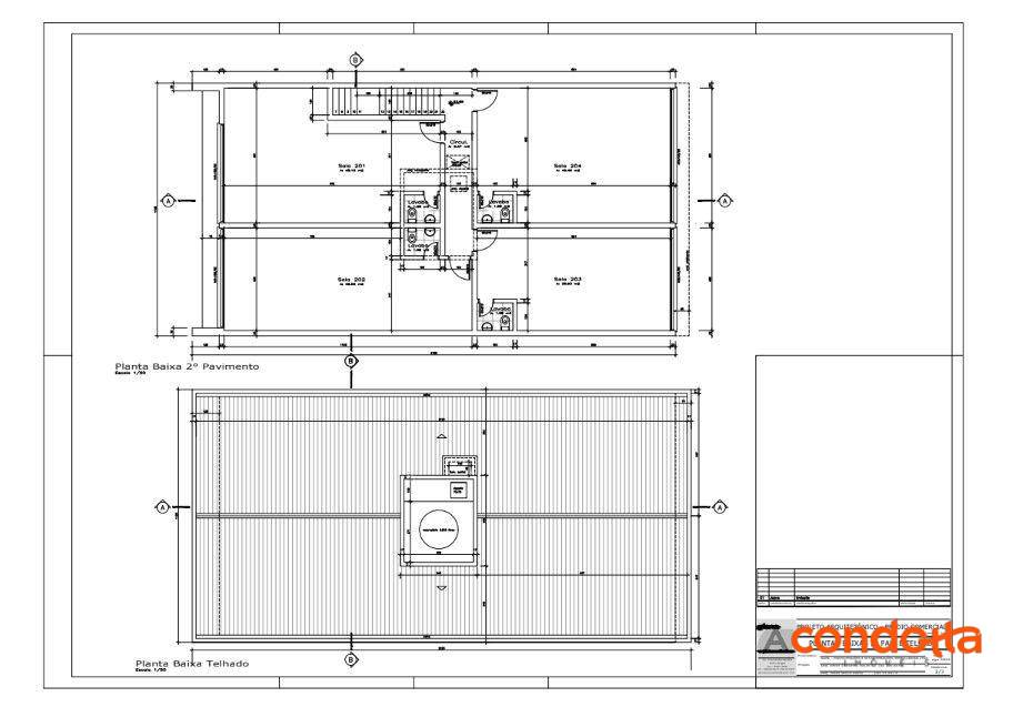 Loja-Salão, 85 m² - Foto 2