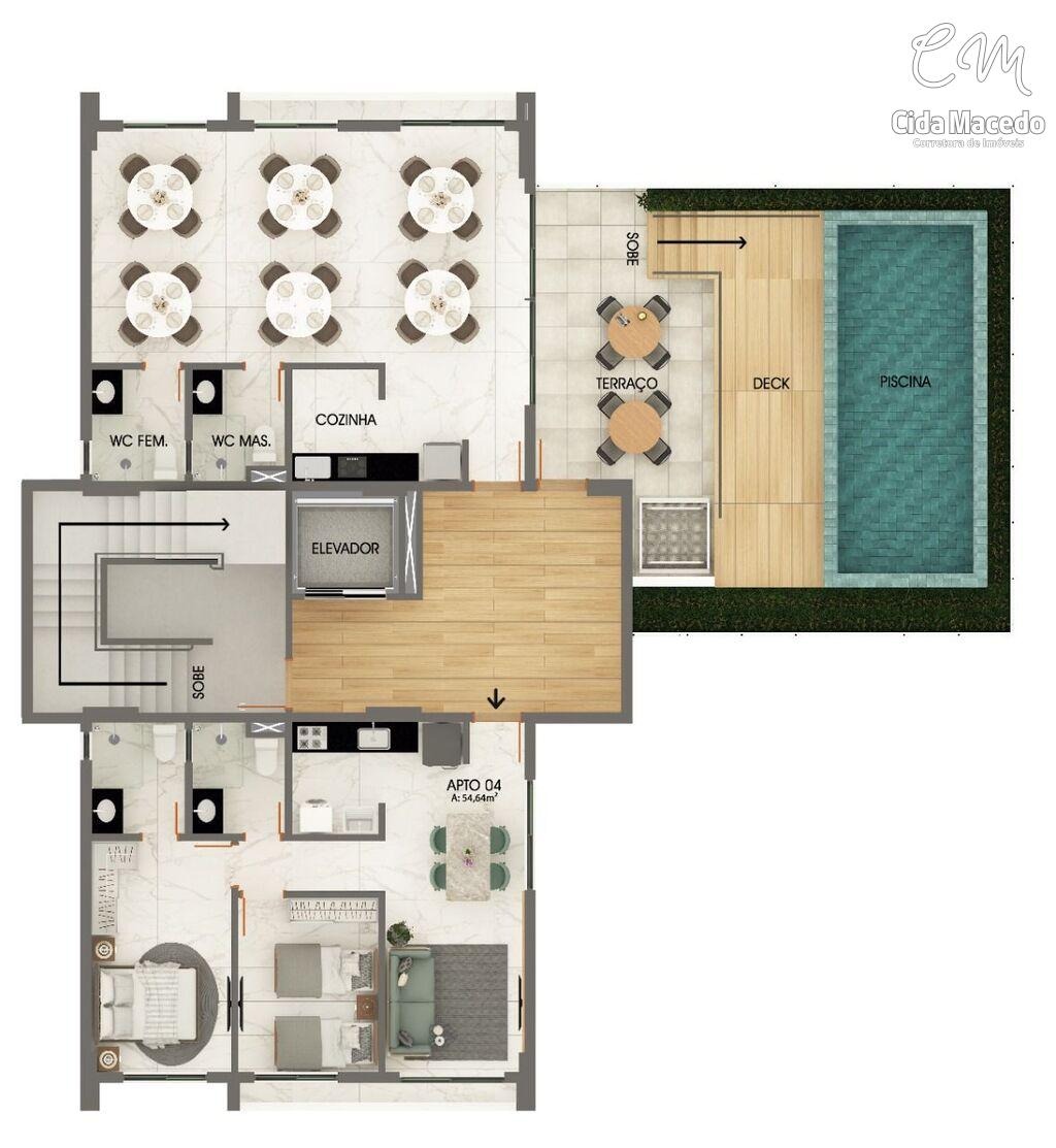 Apartamento à venda com 2 quartos, 97m² - Foto 16