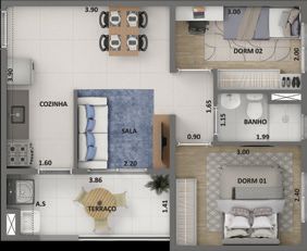 Apartamento à venda com 1 quarto, 34m² - Foto 27