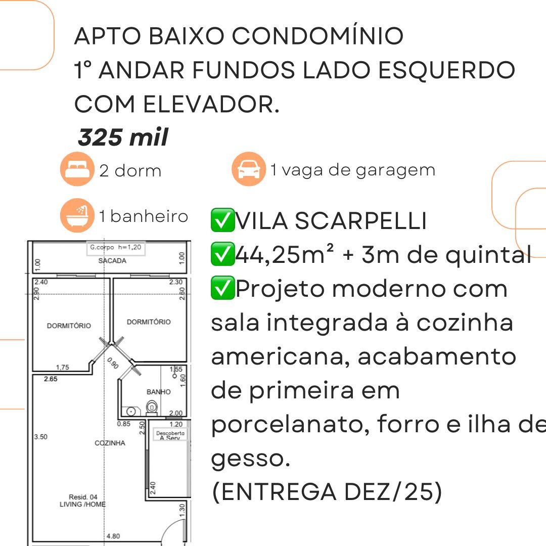 Apartamento à venda com 2 quartos, 47m² - Foto 7