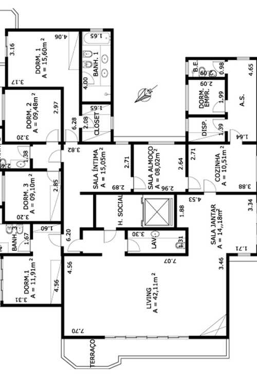 Apartamento à venda com 4 quartos, 223m² - Foto 10