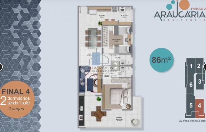 Apartamento à venda com 2 quartos, 71m² - Foto 46