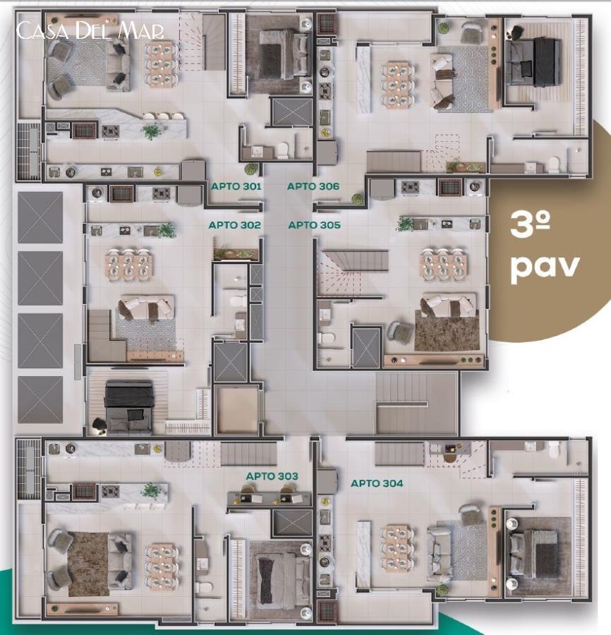 Apartamento à venda com 4 quartos, 133m² - Foto 9