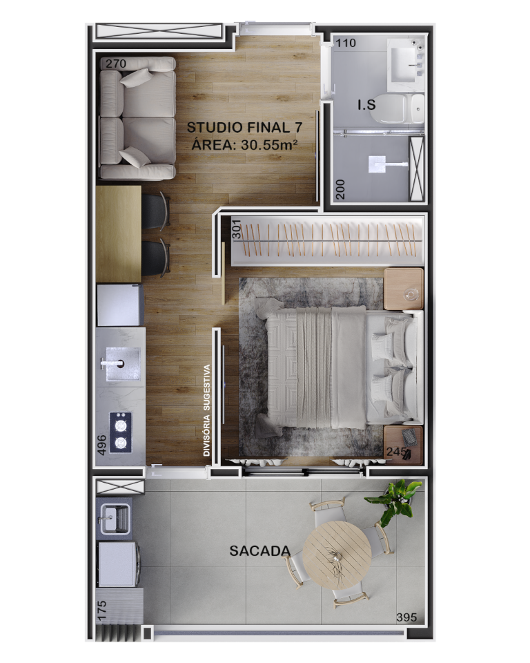 Apartamento à venda com 1 quarto, 29m² - Foto 23