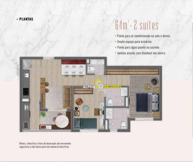 Apartamento à venda com 2 quartos, 63m² - Foto 38