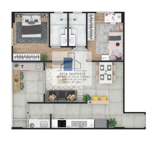 Apartamento à venda com 2 quartos, 67m² - Foto 24