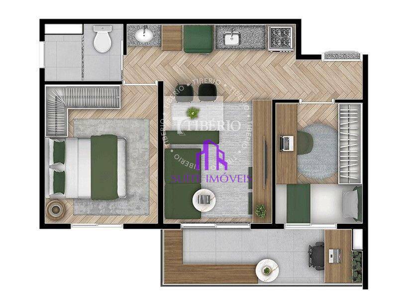 Apartamento à venda com 2 quartos, 42m² - Foto 27