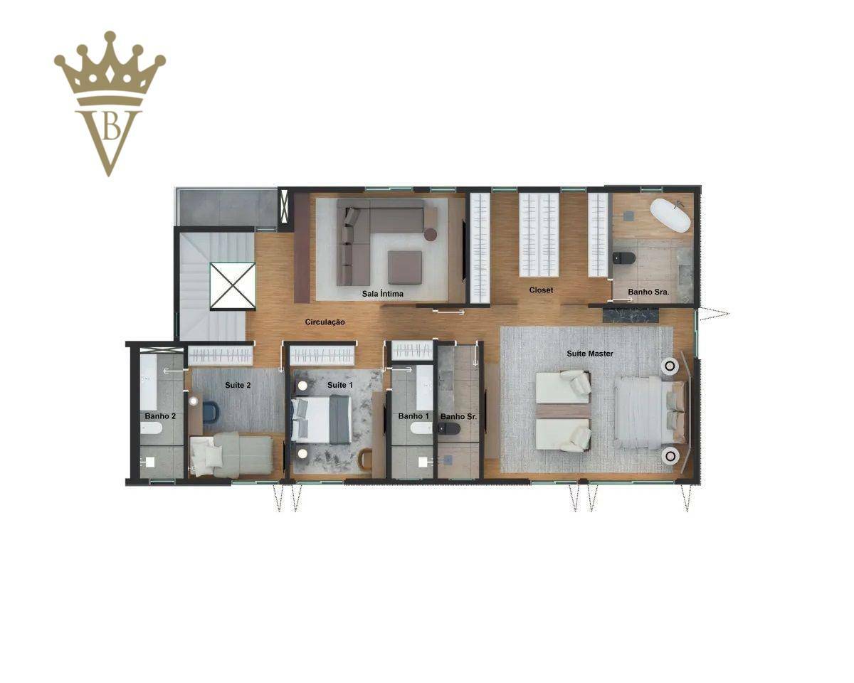 Casa de Condomínio à venda com 3 quartos, 548m² - Foto 12