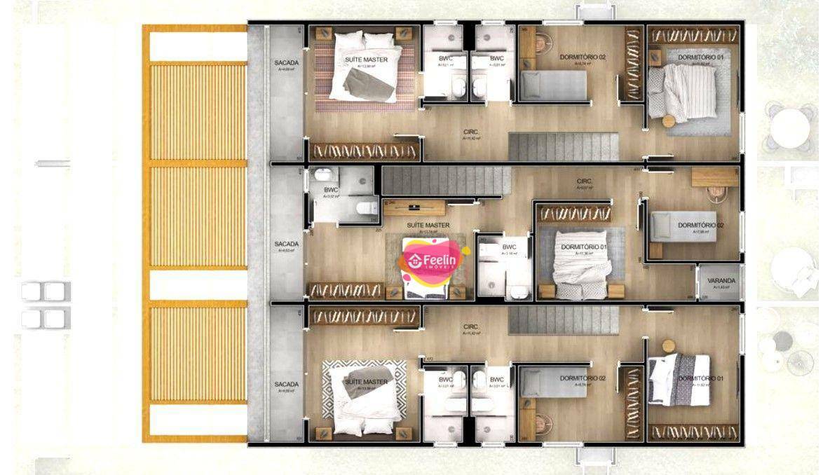 Casa à venda com 3 quartos, 121m² - Foto 5