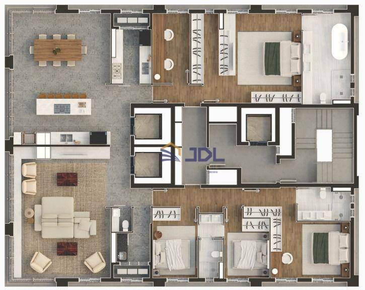 Apartamento à venda com 3 quartos, 128m² - Foto 10