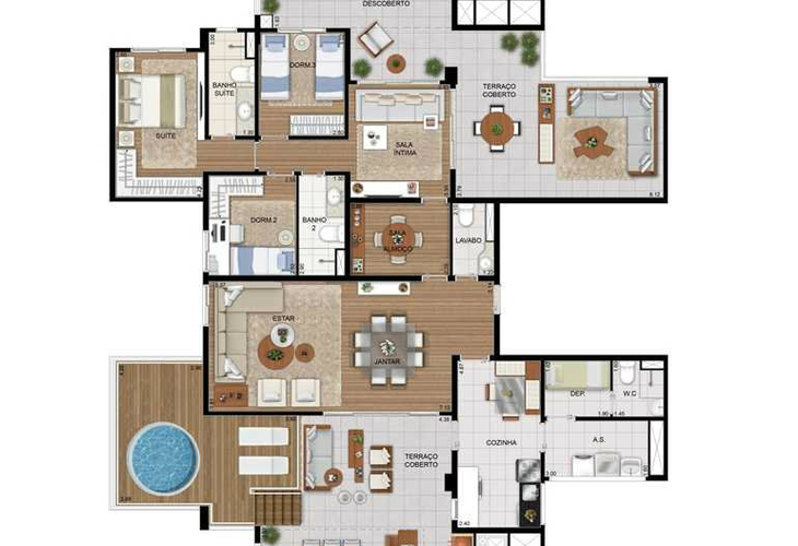 Apartamento à venda com 2 quartos, 73m² - Foto 14