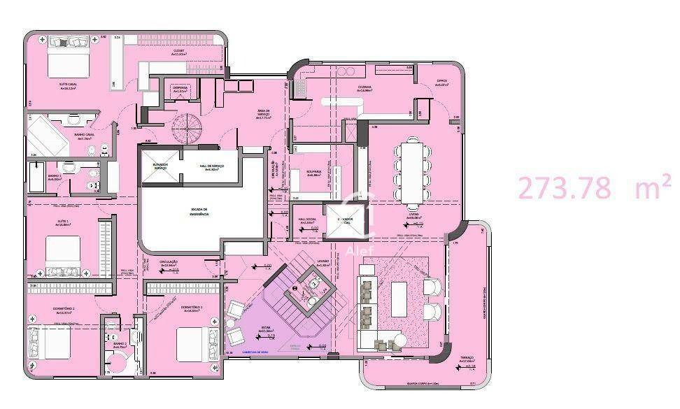 Apartamento à venda com 3 quartos, 642m² - Foto 57