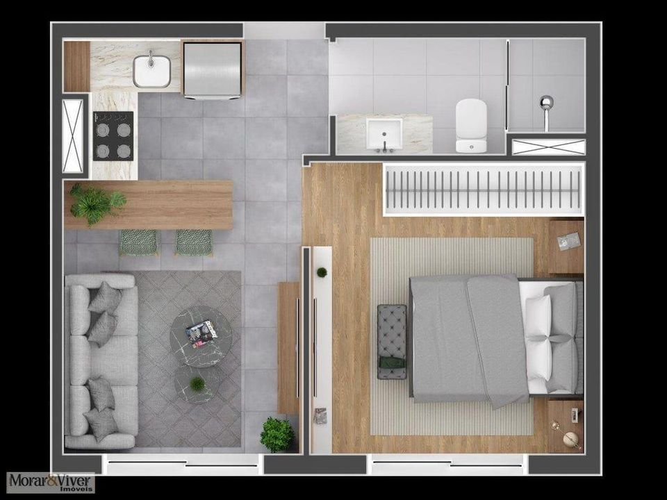 Apartamento à venda com 1 quarto, 32m² - Foto 33