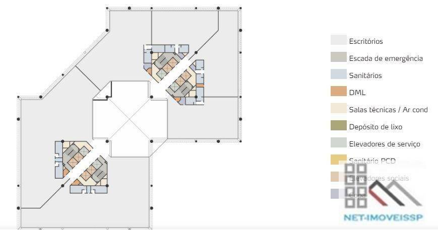 Conjunto Comercial-Sala para alugar, 900m² - Foto 10