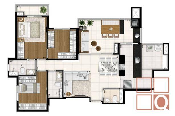 Apartamento à venda com 2 quartos, 92m² - Foto 26