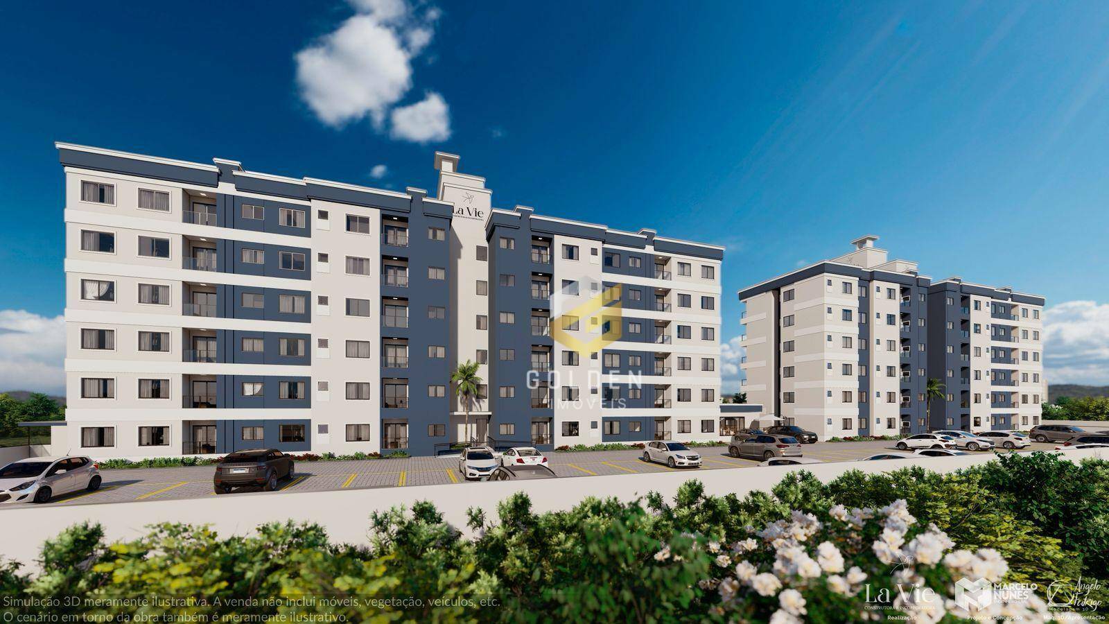 Apartamento à venda com 2 quartos, 54m² - Foto 2