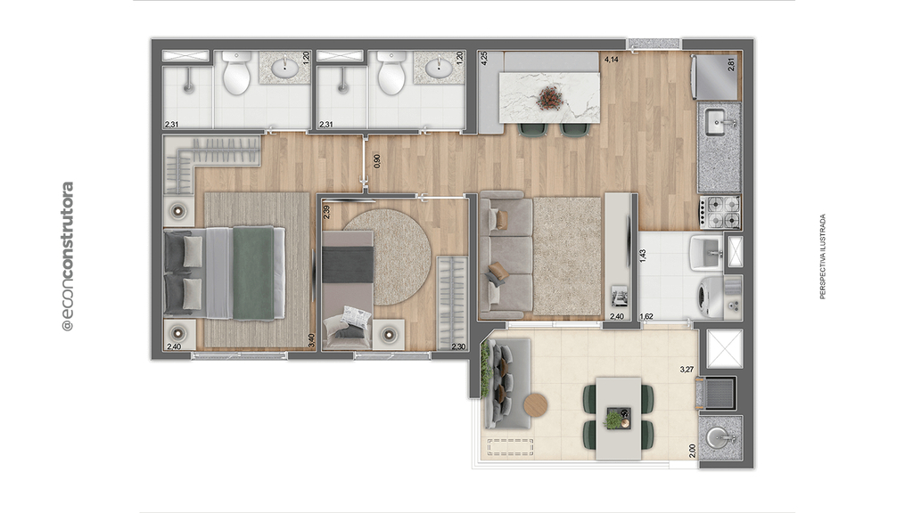 Apartamento à venda com 2 quartos, 5432m² - Foto 18