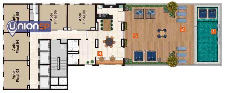 Apartamento à venda com 2 quartos, 40m² - Foto 27