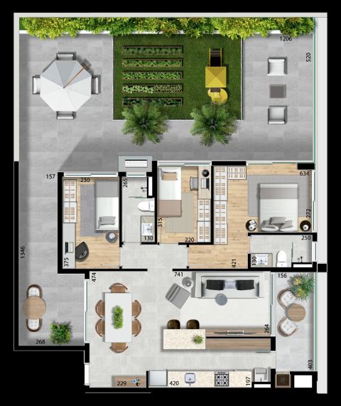 Cobertura à venda com 3 quartos, 133m² - Foto 23