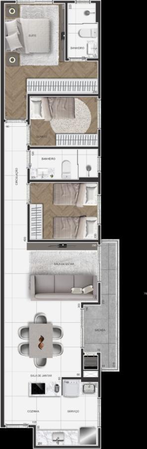 Apartamento à venda com 3 quartos, 77m² - Foto 35