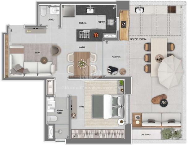 Apartamento à venda com 1 quarto, 75m² - Foto 29