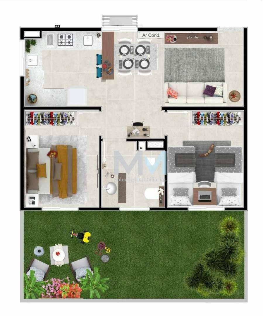 Apartamento à venda com 2 quartos, 68m² - Foto 19