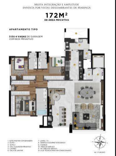 Apartamento à venda com 3 quartos, 171m² - Foto 24
