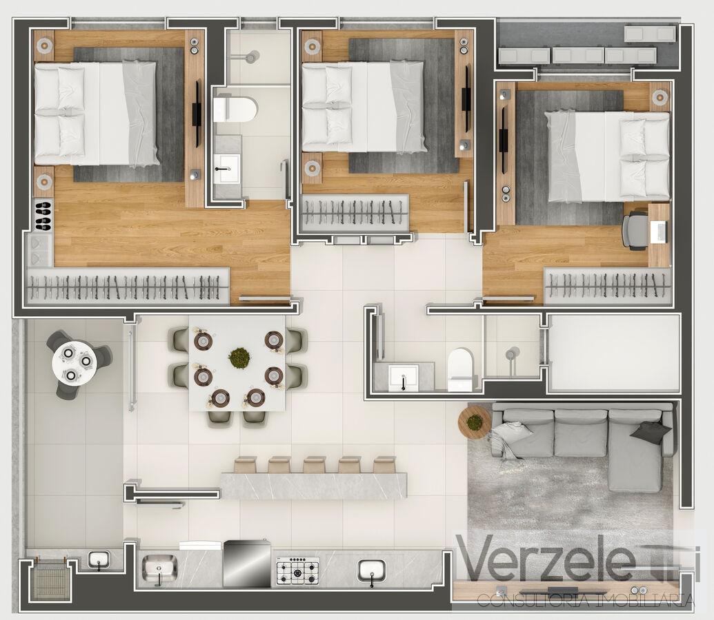 Apartamento à venda com 3 quartos, 96m² - Foto 23