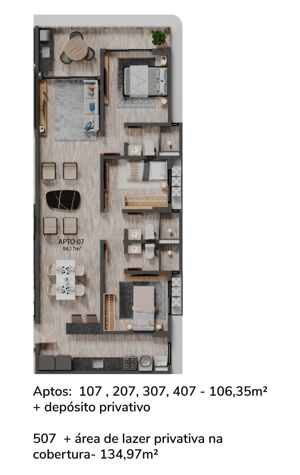 Apartamento à venda com 4 quartos, 16158m² - Foto 35