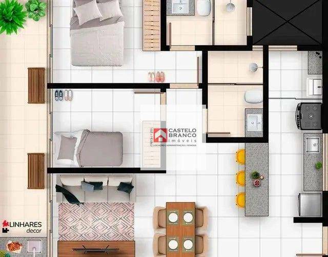 Apartamento à venda com 2 quartos, 66m² - Foto 19